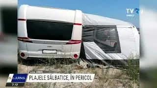 Amenzi pentru cei care &icirc;și pun corturi pe plajele de la Vadu și Corbu