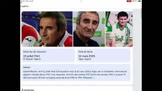Djamel menad is dead