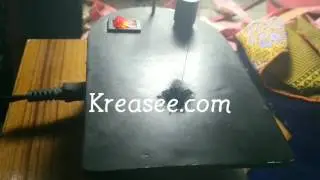 Memotong karet flash stamp