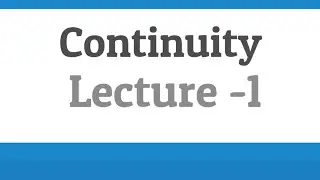 Continuity of a function at a point 