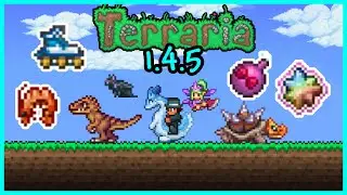 Terraria 1.4.5 - How To Get ALL NEW MOUNTS & PETS