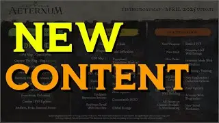 NEW RoadMap New World Aeternum 2025