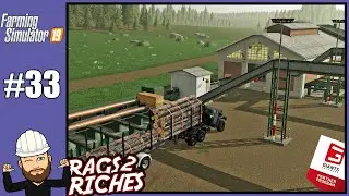 FS19 Rags2Riches No Mans Land #33 - Seeding, Fertilzing, Sawmill Production