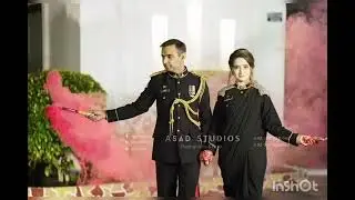 Pak Army Officers 😍 Wedding 😍Pak Army couple video |Mera dohla sipaya