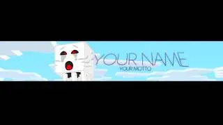 Free Minecraft YouTube Banner/Channel Art Template PSD Download!