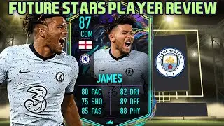 BETTER THAN KANTE! 87 CDM FUTURE STARS REECE JAMES PLAYER REVIEW! FIFA 21 ULTIMATE TEAM