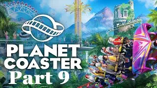 Der Neue Parkeingang und Berge Bauen / Planet Coaster Projekt Part 9
