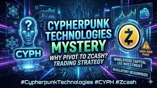 [Fullver] 🕵️&zwj;♂️ Тайна Cypherpunk Technologies: зачем переходить на Zcash? Торговая стратегия