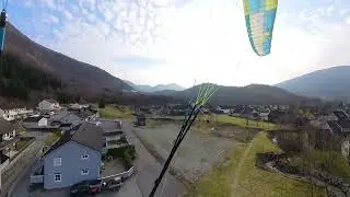Bergen Espeland, 9.3.2025, Landing under Nipa, 14:38, 777 King 1, Paragliding, Soaring, Norge Norway