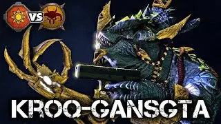 ⚔️KROQ-GANGSTA y su banda de eslizones (RANKED) HOMBRES LAGARTO vs H. BESTIA. TOTAL WAR WARHAMMER 2