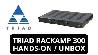 Triad RackAmp 300 Unboxing Home Theater Subwoofer Amplifier