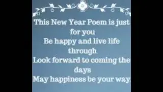 New Year  Poem 2021 /  Happy New Year .