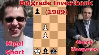 Kasparov Destroys Short! | &ldquo;Long Story Short&rdquo; | Belgrade 1989.