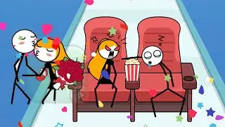Stickman Roll(WEEGOON) - Funny Stickman - Part 4 All Levels 1-50 - Gameplay Walkthrough(Android)