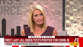 First Lady Jill Biden tests positive for COVID 19