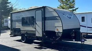 PRE-OWNED SPOTLIGHT! Used 2020 Forest River Wildwood FSX 179DBK at Veurinks RV Center, Grand Rapids