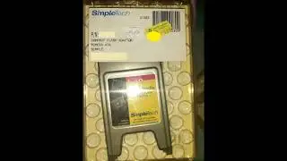 قارئ ومحول بطاقات فلاش Compact Flash CF Adapter PCMCIA PC Card Reader