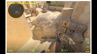 CS2 | How to Throw and Use the A Ramp Lurk Smoke on Mirage | t0csin | Utility Guide (4K)