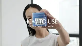 Klairs EGF Blue Calming Toner Pads-How to