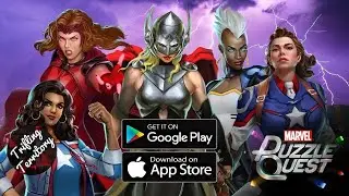MARVEL Puzzle Quest: Hero RPG (Android/iOS) Gameplay