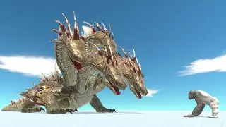 GIANT HYDRA vs EVERY UNIT - Animal Revolt Battle Simulator