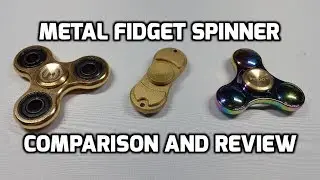 Metal Fidget Spinner Review and Comparison (from Amazon)