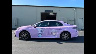 Hyperdimension Neptunia Custom Car Wrap