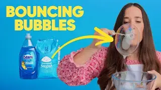 Make BOUNCING Bubbles with Just 2 Simple Ingredients?