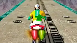 IMPOSSIBLE MOTOR BIKE STUNT TRACKS | SMOOTHEST RIDE | - Best Android iOS Gameplay FHD