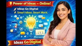 💡 Power of Ideas Online 🚀 | Turn Smart Ideas into Digital Success ⚡ | Smart Work, Big Impact! #jobs