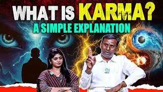 What Is Karma? A Simple Explanation | SANTHOSH BUDDHA  About KARMA | iD Bhakthi Margam