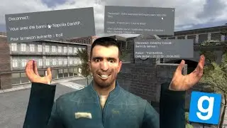 Немца забанили на всех французских серверах Gmod