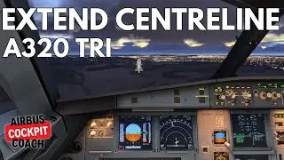 How to Insert Extended Runway Centreline in A320 MCDU | Real Airbus Pilot Tutorial