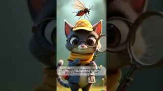 Why Do Mosquitoes Drink Blood? #mosquitofacts #funeducation #shorts