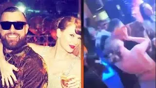Taylor Swift Kisses Travis Kelce at New Year's Celebration