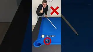 Урок бильярда: ты играешь этот удар совершенно неправильно! ❌ СТОП! ❌ #бильярд #8ball