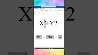 Введите квадратный символ с помощью клавиатуры в MS Word #msword #mswordshortcuts