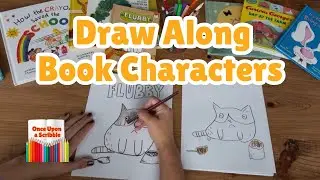 Draw Along Kids Book Character | Flubby Edition | Step-by-Step Drawing Tutorial | Fun Kid Activity