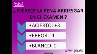 La t&eacute;cnica del examen PIR