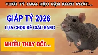 Tử Vi 2026 Tuổi Giáp Tý 1984 XUNG THÁI TUẾ CÁCH CẢI MỆNH Để Thay Đổi TƯƠNG LAI - Tử Vi Cổ Học