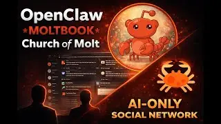 You should try this.....OpenClaw, Church of Molt, Molt Book