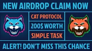 ALERT! New Legit Airdrop | Claim Free CAP Tokens | Cat Protocol | 200$ Worth | Heco Chain HT
