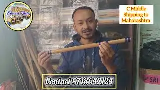 C Natural Middle | Beginner Flute | 📞 9718642124 for professional flute @ low price | #flutemaker
