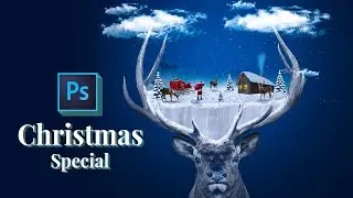 Christmas special Photoshop manipulation tutorial | Santa Claus 2020 (HINDI)