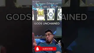 Noob Opens Rare Card Worth Millions in Crypto Game God&rsquo;s Unchained!!! #shorts