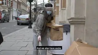 Giving out Hot Meals and Warm Essentials to Homeless People this Winter