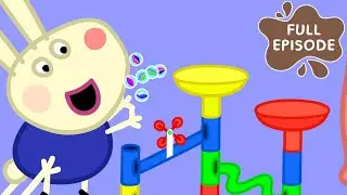 Peppa Pig Makes a Marble Run! | Videos for Kids | Mini Movie | Peppa Pig Videos