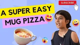 Easy Microwave Mug Pizza for Kids ✿ The easiest 1 minute microwave pizza! ✿ Erina's Goodies