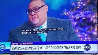 Bishop Rev. Dr. Michael Carrion shares his testimony.