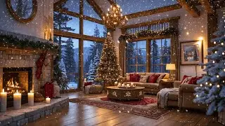 Peaceful Christmas Music with Fireplace Ambience 🎄 Merry Christmas 2026 🎅 Warm Winter Sounds